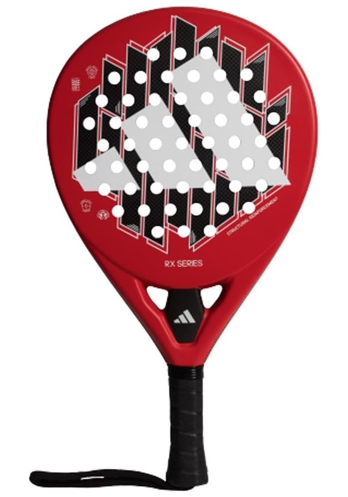 اديداس مضرب بادل أديداس RX Series – إطار كربون عالي الأداء للتحكم والقوة – أحمر - Image 2
