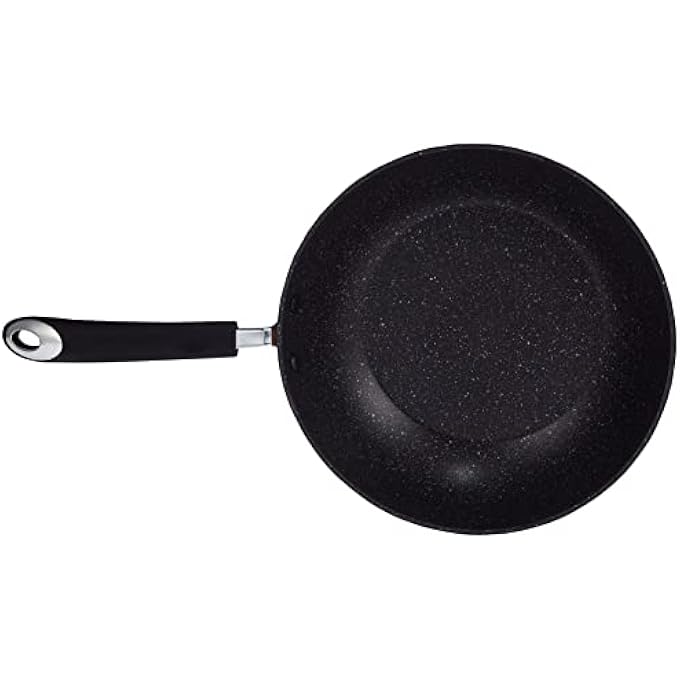 بيرجنر مقلاة ووك باندورا مع غطاء ٢٨×٧٢ سم قاعدة حثية قاعدة من الألومنيوم المطروق Bg6249Cp متعدد الألوان - Image 3