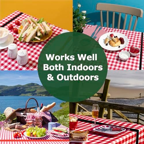 ECOHomes Table Cloth Holders for Outdoors & Picnic Table Bungees Straps (12 PCs Multicolor) - Outdoor Tablecloth Band Clips Hold Down Tableclothe Cover | Extra Strong Camping Rubber Bands Cord - Image 3