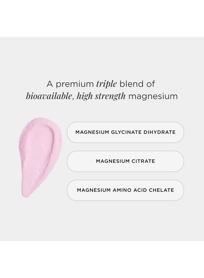 جي أس هيلث مسحوق المغنيسيوم المتقدم من JSHealth Vitamins مع جليسينات المغنيسيوم والسترات - مكمل غذائي غني بالمغنيسيوم بثلاثة أشكال من المغنيسيوم الحيوي، بتركيز 400 ملغ/الجرعة - Image 3