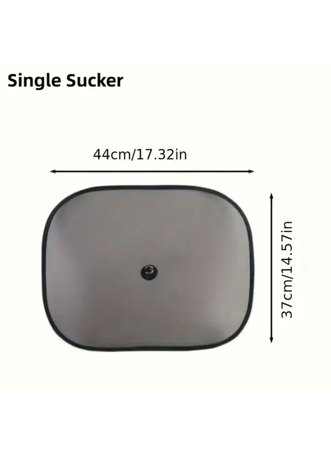 2 Pack Polyamide Car Side Window Sunshades With Suction Cups Sun Heat Blocker - Image 5