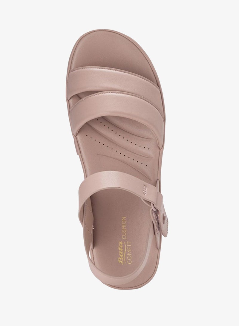 Bata Comfit Ankle Strap Flat Sandals S-Ride - Image 2