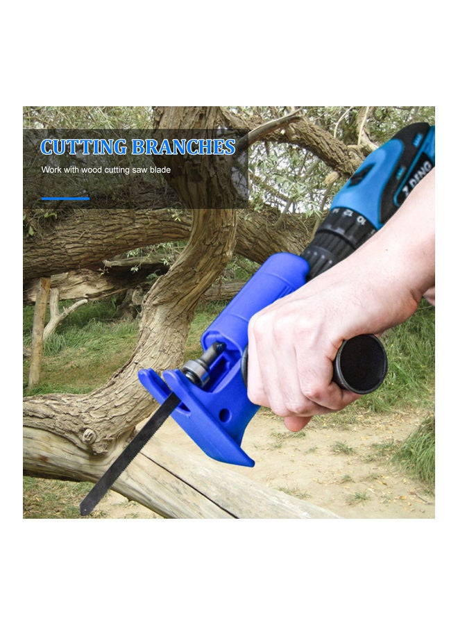 NIBEMINENT Reciprocating Saw Adapter Set Blue/Silver/Black 14.5x9x5cm  - Image 3