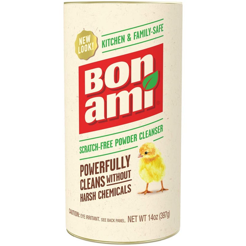 BON AMI Powder Cleanser for Kitchens & Bathrooms - All Types of Surfaces, Cleans Grime & Dirt, Polishes Surfaces, Absorbs Odors (Single 1 Pack) - Image 1