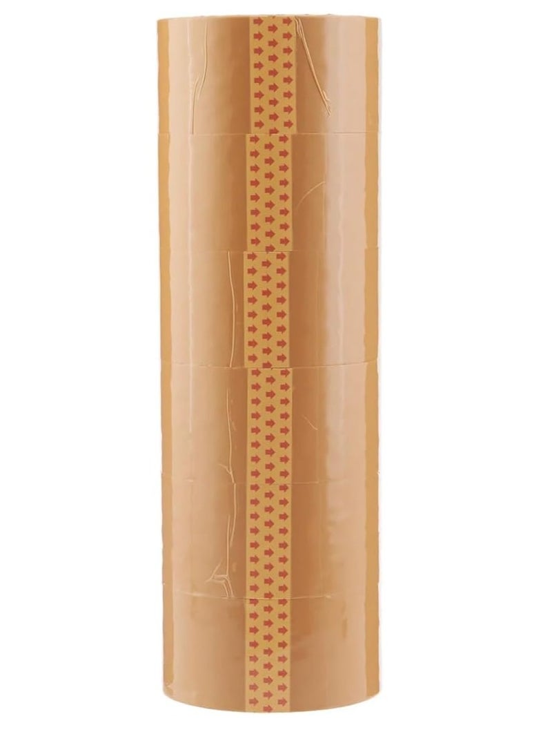 IDEAL PACK Brown Packaging Tape – 2 Inch Wide, 50 Yards Long – Pack of 6 Rolls | Heavy Duty Adhesive Tape for Packing, Moving, Shipping, and Storage - Image 4