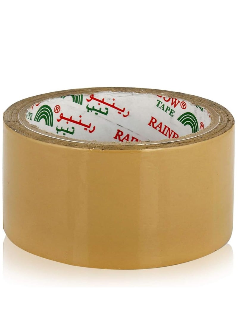 IDEAL PACK Brown Packaging Tape – 2 Inch Wide, 50 Yards Long – Pack of 6 Rolls | Heavy Duty Adhesive Tape for Packing, Moving, Shipping, and Storage - Image 1