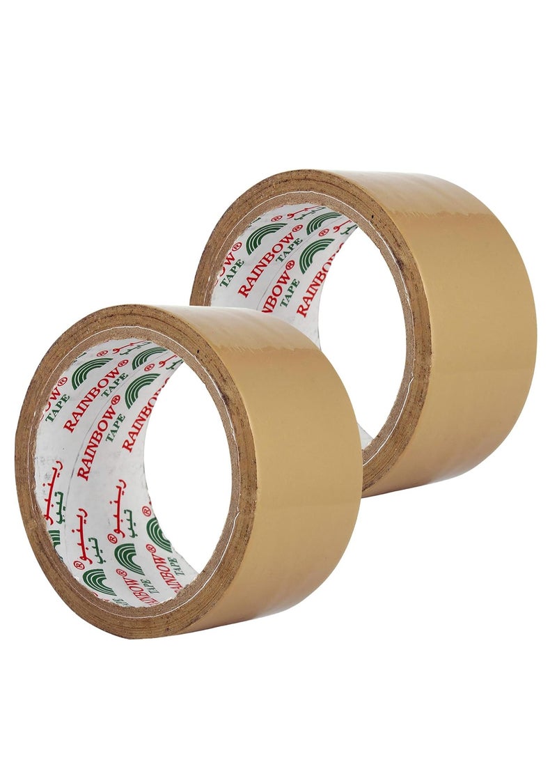 IDEAL PACK Brown Packaging Tape – 2 Inch Wide, 50 Yards Long – Pack of 6 Rolls | Heavy Duty Adhesive Tape for Packing, Moving, Shipping, and Storage - Image 5