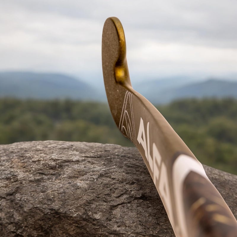 ALFA AX1 Composite Hockey Stick with Stick Bag (37 INCHES, Black/Gold Spark) - Image 5