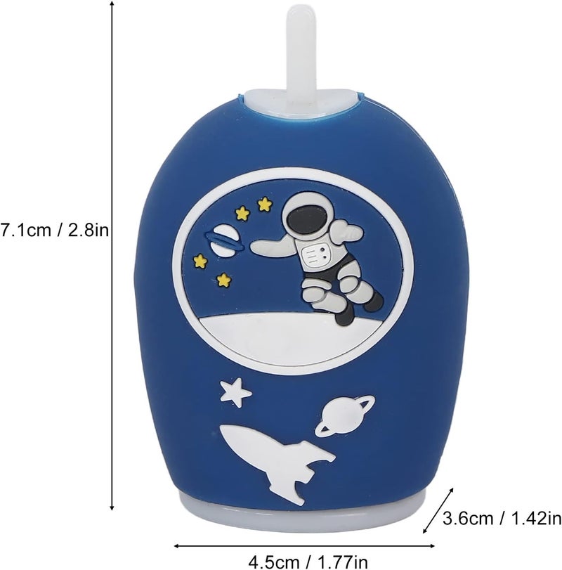 klarako Electric Toothbrush for Kids, Soft Silicone IPX7 Waterproof 360° Brushing Automatic Toothbrush Power Toothbrush for Children(blue) - Image 5