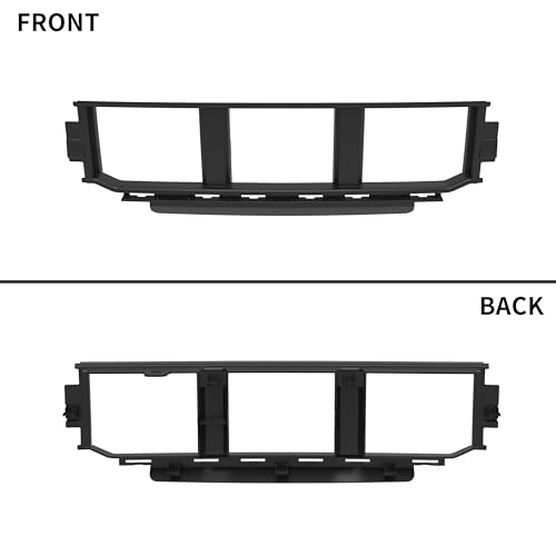 KEWISAUTO Front Bumper Grille for 2021-2023 Ford F-150, Black Front Lower Center Bumper Cover Spacer Panel Lower Bumper Grille for Ford F150 2021 2022 2023 Accessories - Image 3
