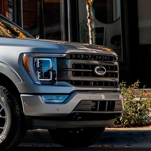 KEWISAUTO Front Bumper Grille for 2021-2023 Ford F-150, Black Front Lower Center Bumper Cover Spacer Panel Lower Bumper Grille for Ford F150 2021 2022 2023 Accessories - Image 5