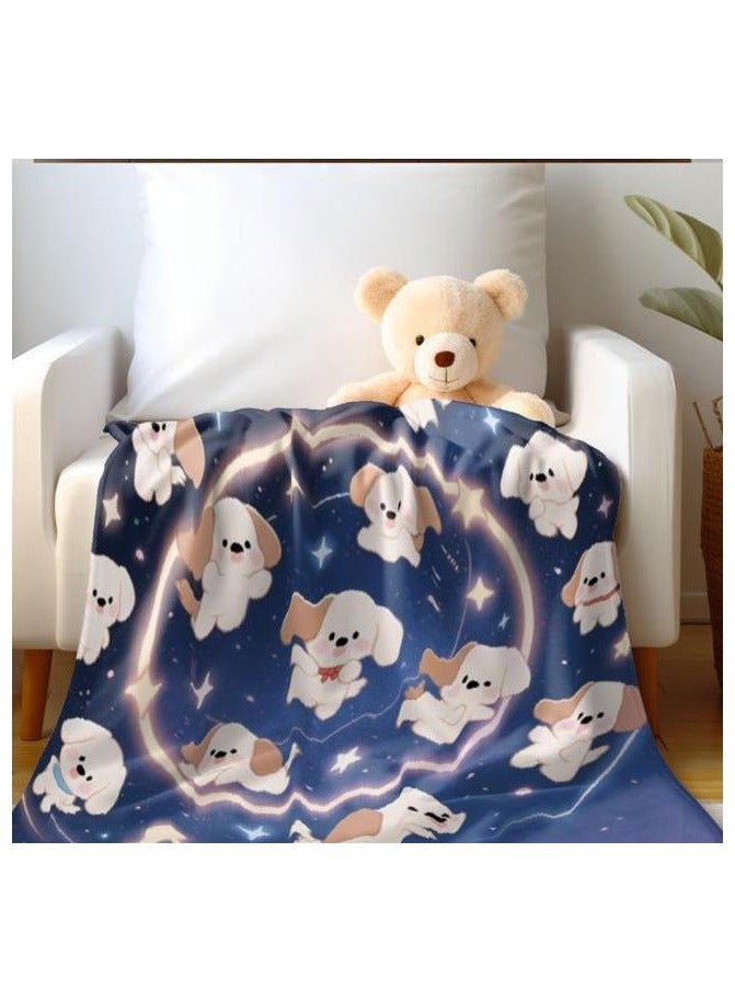 عام بطانية رقيقة من الفانيلا (دافئة ومريحة، ومناسبة للنوم، واستخدام الألعاب، وإزالة الغبار والرمل) 150 سم * 200 سم - 172 - Image 1