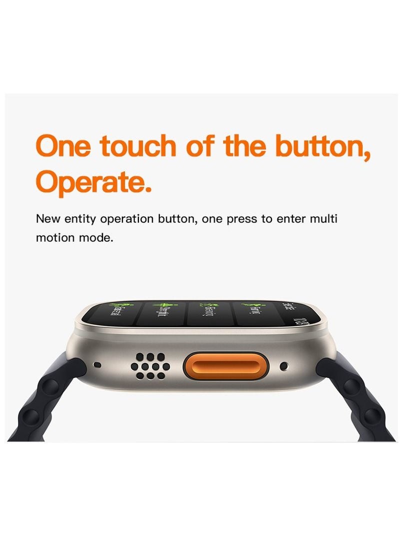 AROAQ - T900 Ultra Max 2.1 Inch Smart Watch and Headphones 2 in 1 Wireless Smart Watch with Headphones - Image 1