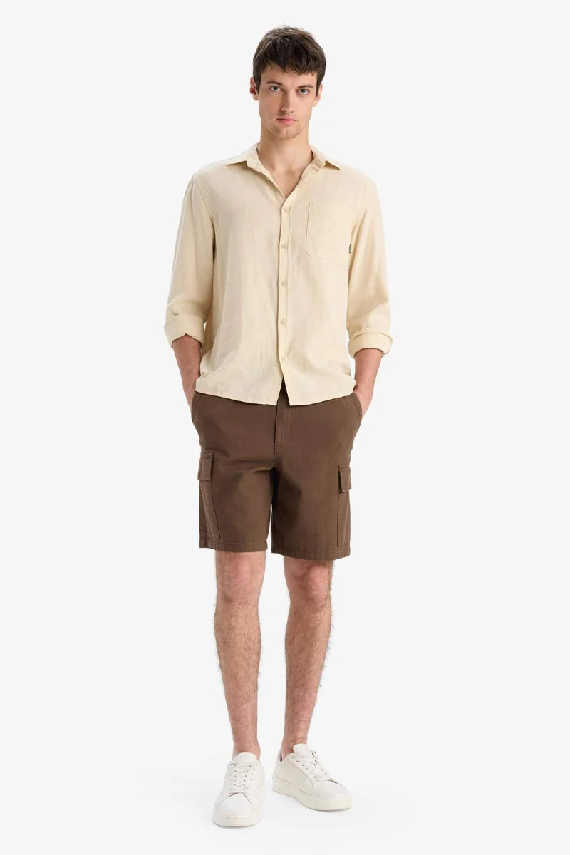 ديفاكتو Cotton Bermuda
