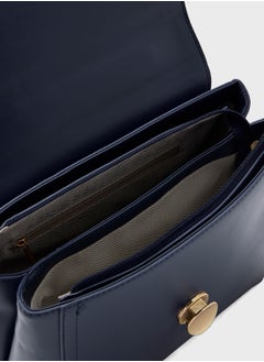 ELLA Embroidered Panel Satchel Bag  - Image 5