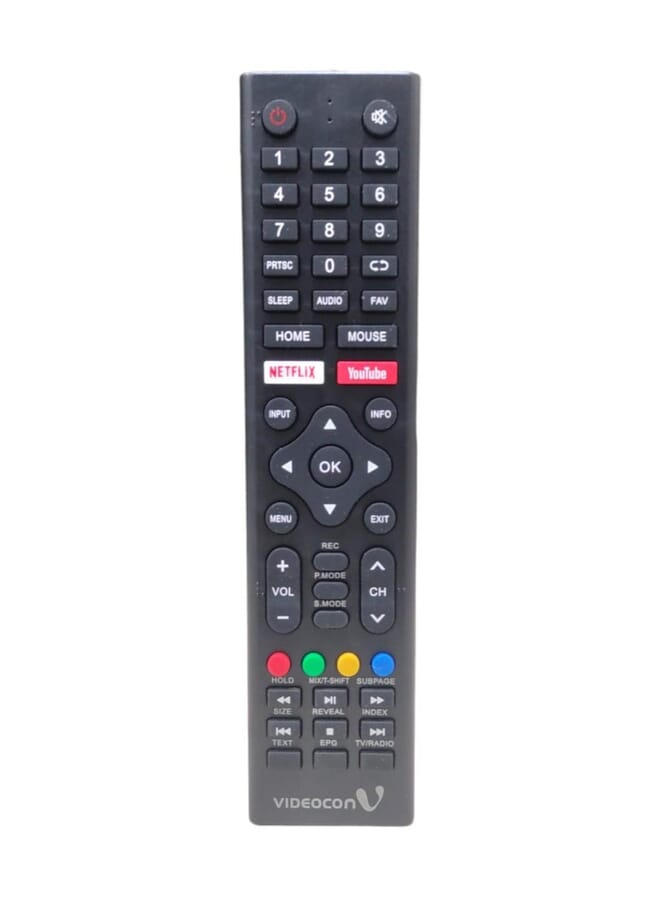 VIDEOCON Replacement Remote Compatible For Videocon Smart Lcd Led Tvs With Youtube And Netflix Key Buttons - Image 2