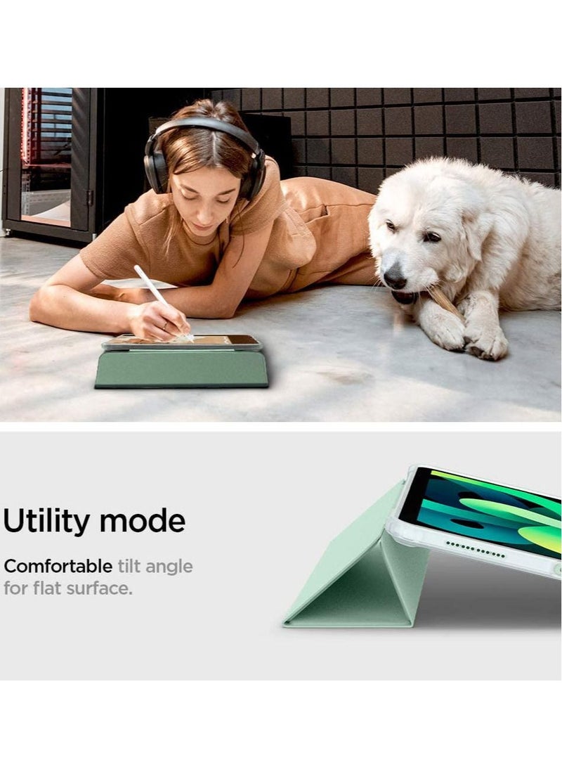Spigen Ultra Hybrid Pro Case Cover for iPad Air 11inch M3 (2025), M2 (2024), 5th/4th Gen (2022/2020) 10.9inch with Pencil Holder – Green - Image 3
