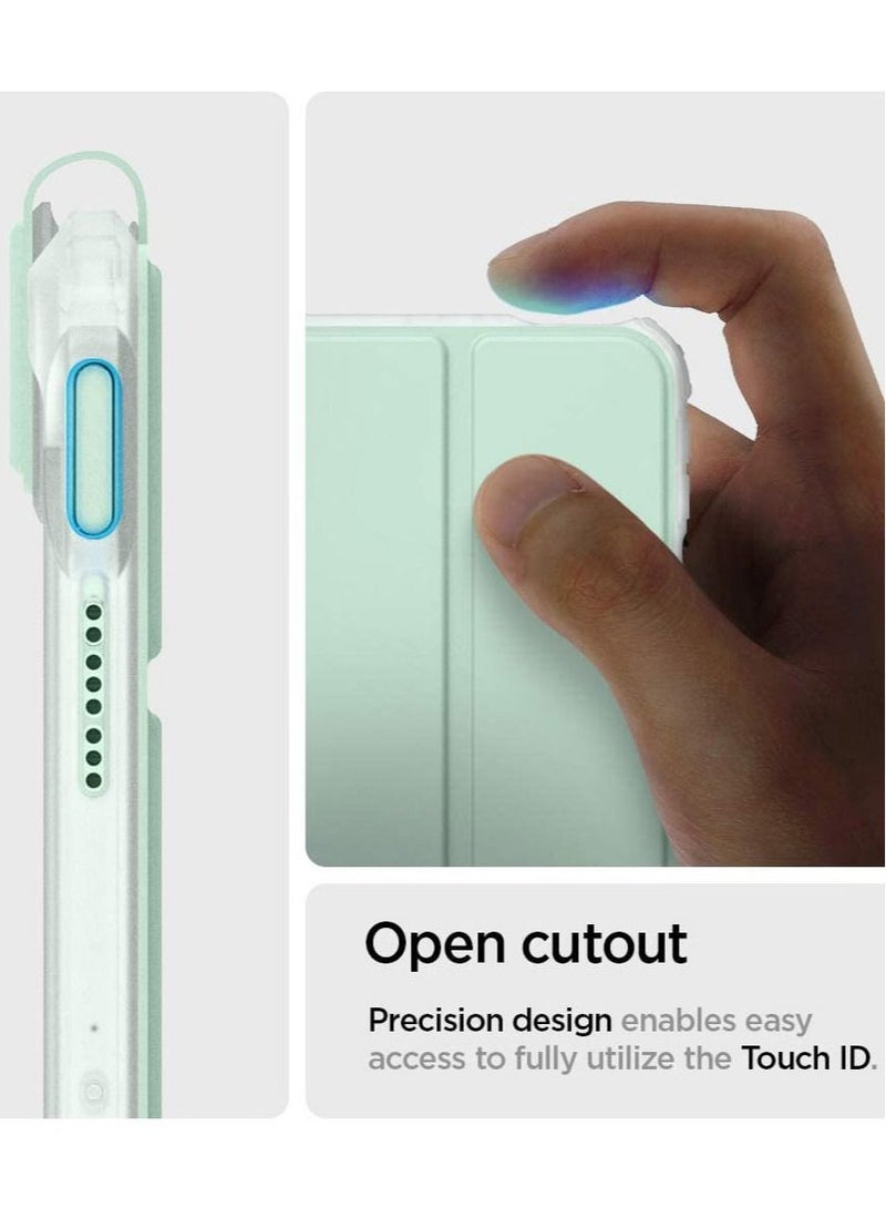 Spigen Ultra Hybrid Pro Case Cover for iPad Air 11inch M3 (2025), M2 (2024), 5th/4th Gen (2022/2020) 10.9inch with Pencil Holder – Green - Image 4