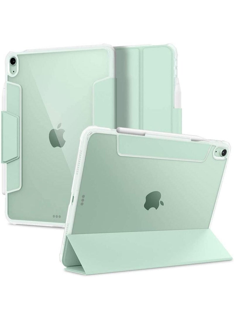 Spigen Ultra Hybrid Pro Case Cover for iPad Air 11inch M3 (2025), M2 (2024), 5th/4th Gen (2022/2020) 10.9inch with Pencil Holder – Green - Image 1