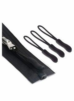 Excefore Zipper Pull Head, Durable Zipper Replacement Zipper Label Extension Holder Suitable For Luggage, Backpacks, Jackets, Wallets, Handbags (20 Pieces In Black)  - Image 4
