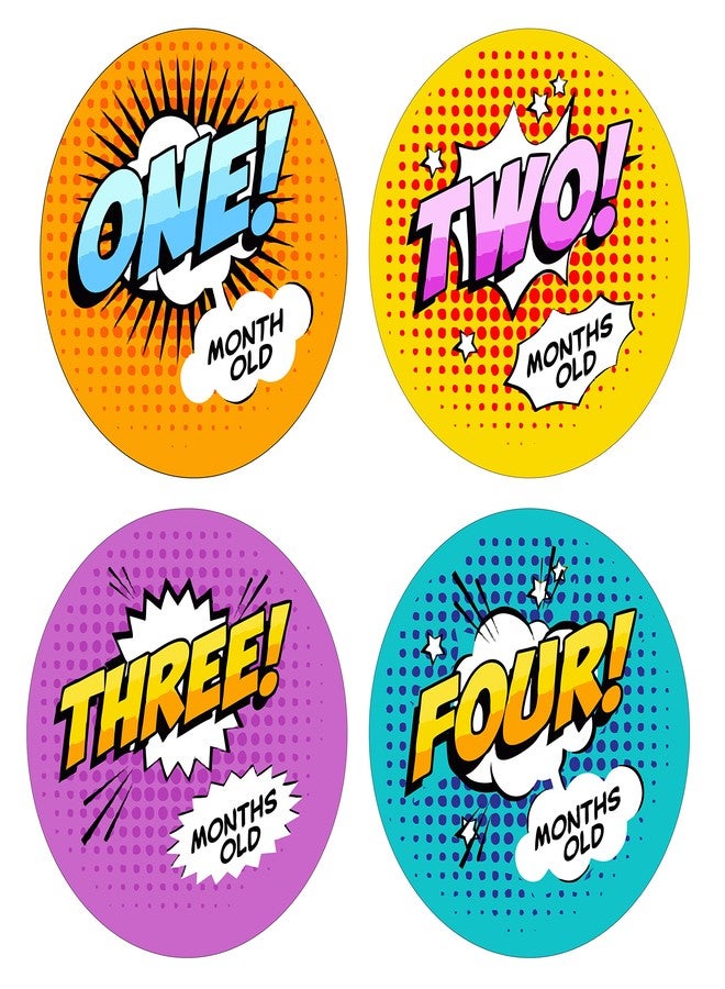 Fusion Graphix Fusion Baby Milestone Stickers - Multicolor 004 - Image 1