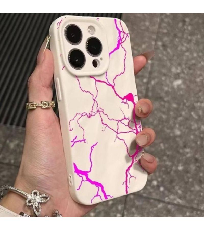 Phone Case Vintage White Wrinkled Shell For iPhone 11 Pro Max Drop Proof Scratch Resistant Anti Shatter Design Comfortable Grip - Image 5