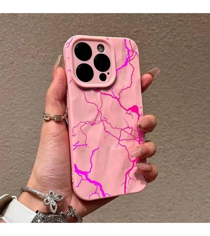 Phone Case Vintage White Wrinkled Shell For iPhone 11 Pro Max Drop Proof Scratch Resistant Anti Shatter Design Comfortable Grip - Image 1