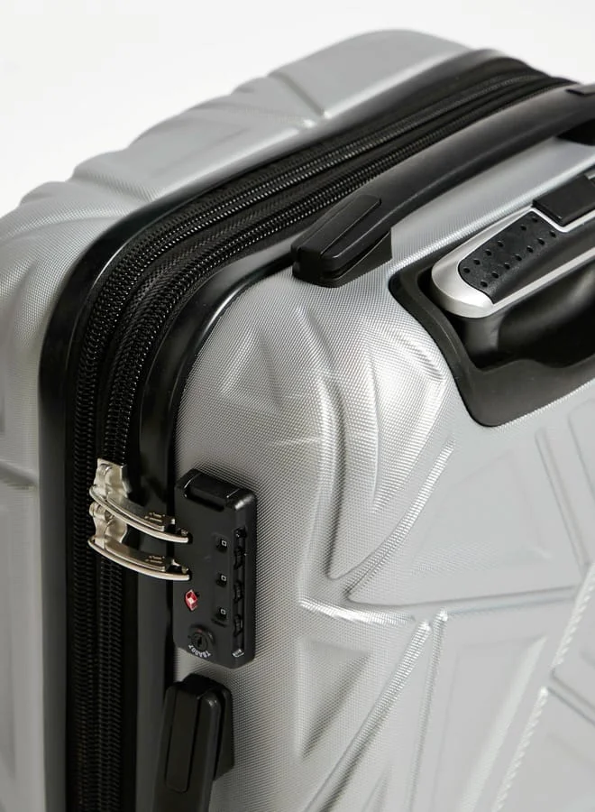 it Textured Hardcase Trolley Bag with Retractable Handle