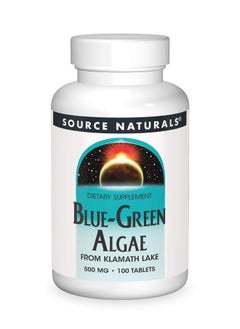 Blue Green Algae from Klamath Lake 500 mg - 100 Tablets