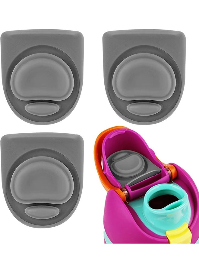3pcs Replacement Stopper Compatible with Owala FreeSip 24oz 32oz 40oz, BPA-Free Silicone Water Bottle Lid Gaskets Replacement for 16/24/32/40oz Bottle Mouth Cap Stopper Seal Parts Accessories - Image 1