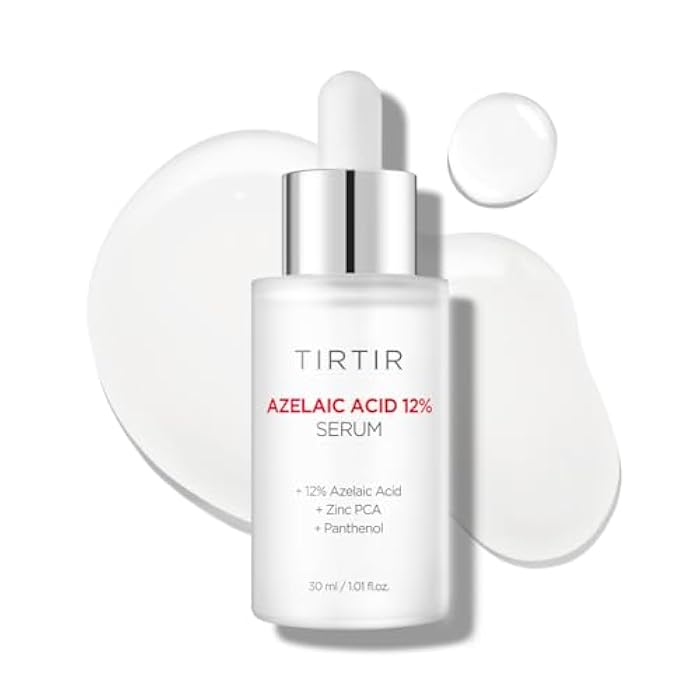 TIRTIR Azelaic Acid 12% Serum for Blemish-Prone Skin - Lightweight Hydrating Formula with Zinc PCA & Hyal-ZIP, Non-Comedogenic, Fragrance-Free, 30ml / 1.01 Fl Oz - Image 1