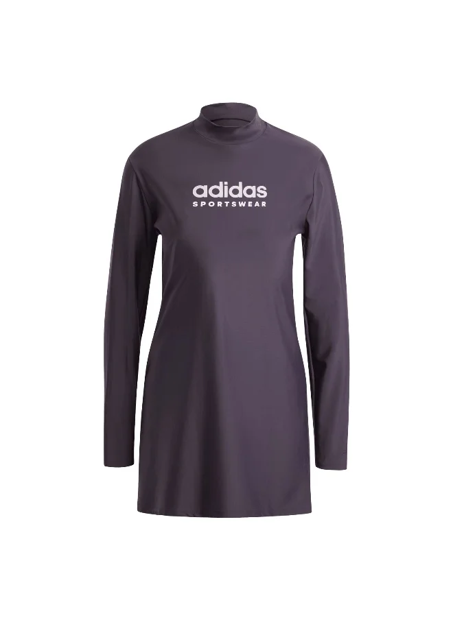 Adidas Fcw Ls Set Purple Swim Suits 26"