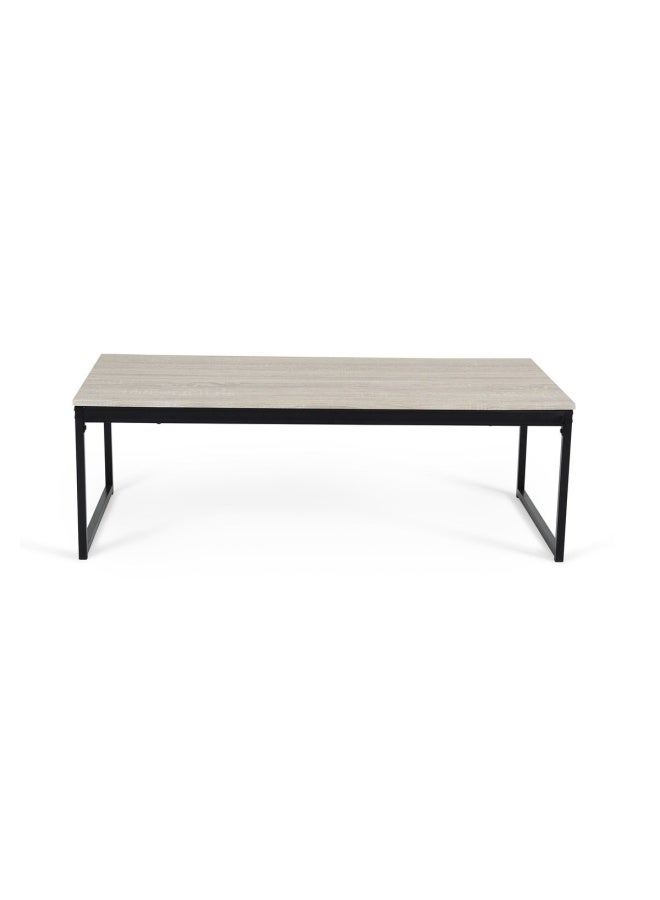 Pan Home Kinzon Coffee Table - Natural And Black - Image 3