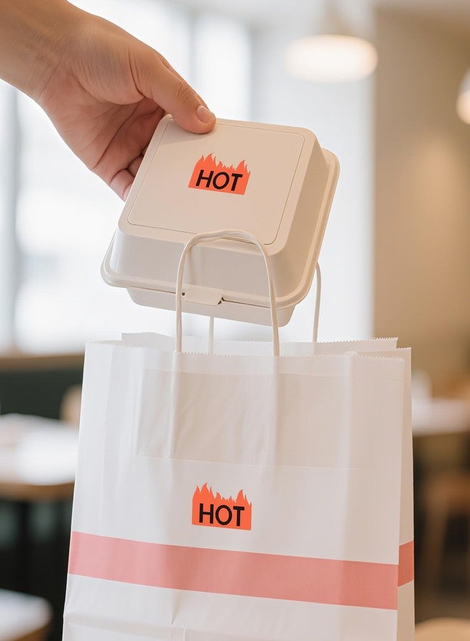 YIKIADA 600 PCS Hot Stickers 2 × 1.2 Inches Flame Shape Labels Vinyl - Image 4