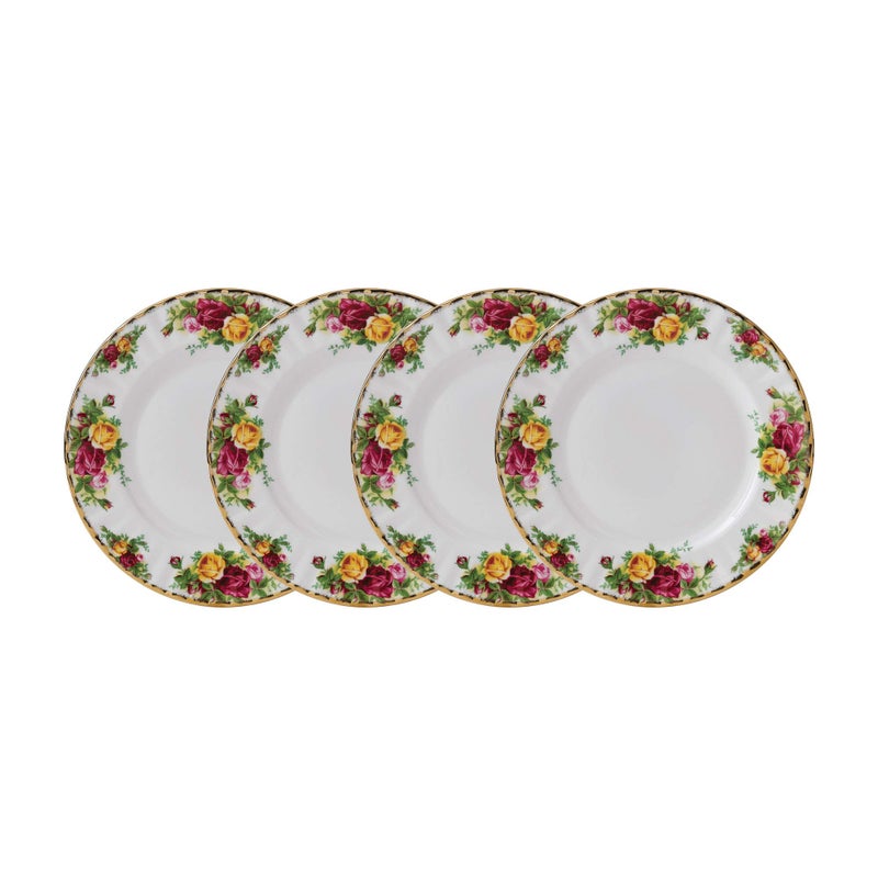 Royal Albert Old Country Roses Salad Plate Set of 4