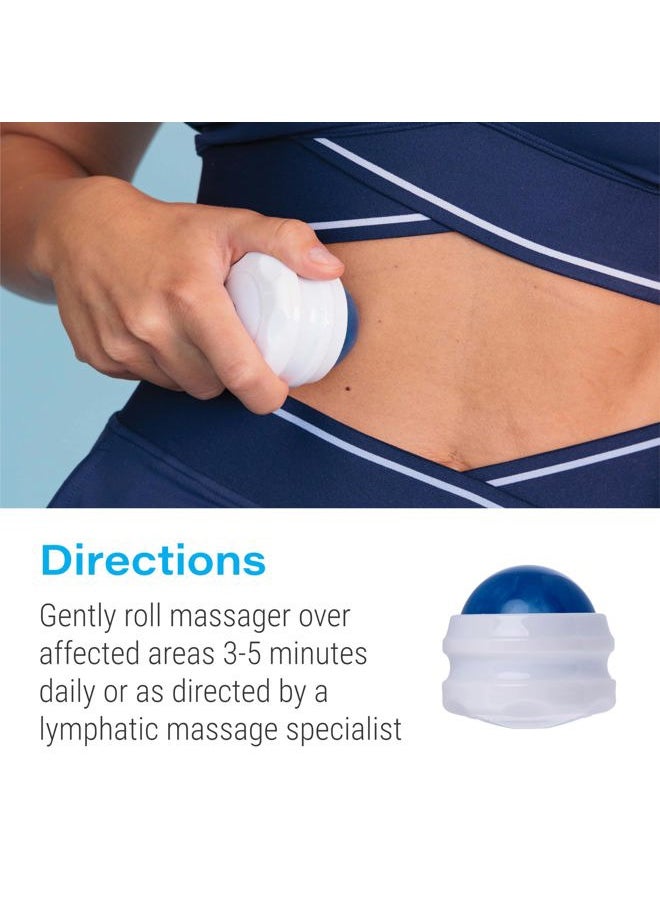 Bruizex Lymphatic Drainage Massager, Massage Roller Ball, Fibro Roller for Fibrosis Treatment, Liposuction, 360 Lipo, Tummy Tuck & BBL Post Surgery Recovery, Body Roller  - Image 5