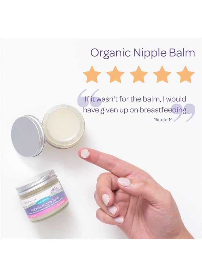 Lansinoh Laboratories Inc. UK Organic Nipple Balm 60ml Natural Breastfeeding Cream - Image 4