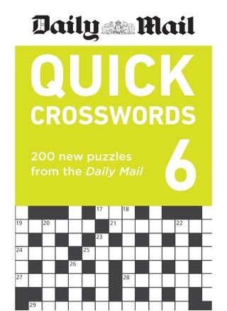 Daily Mail Quick Crosswords Volume 6: 200 new puzzles from the Daily Mail - pzsku/Z28B55B066C17A8DCF756Z/45/_/1742462972/67680592-6a76-4d68-a177-0b6baaa55a00