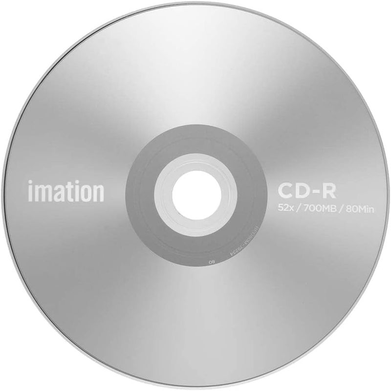 imation 50 Pack CD-R 52X 700MB/80Min Branded Logo Blank Media Recordable Data Disc - Image 3