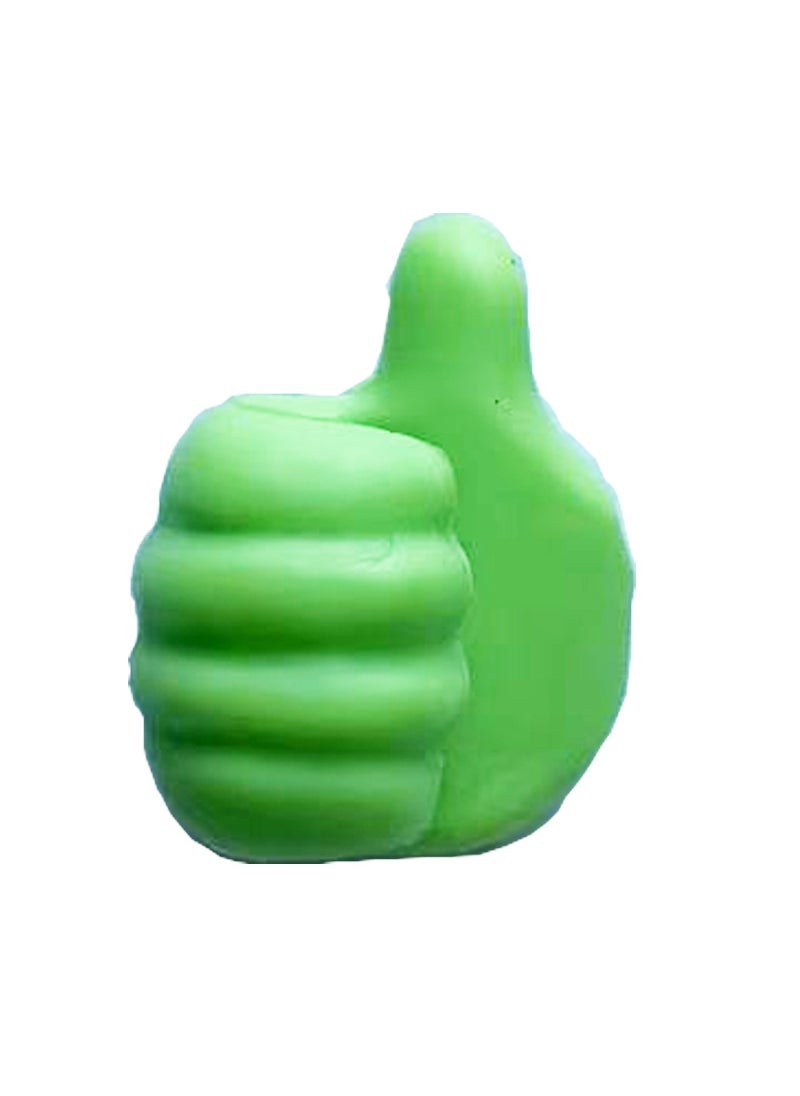 Creative Thumb Hooks No-Drill Adhesive Hanger Green/opp bag 