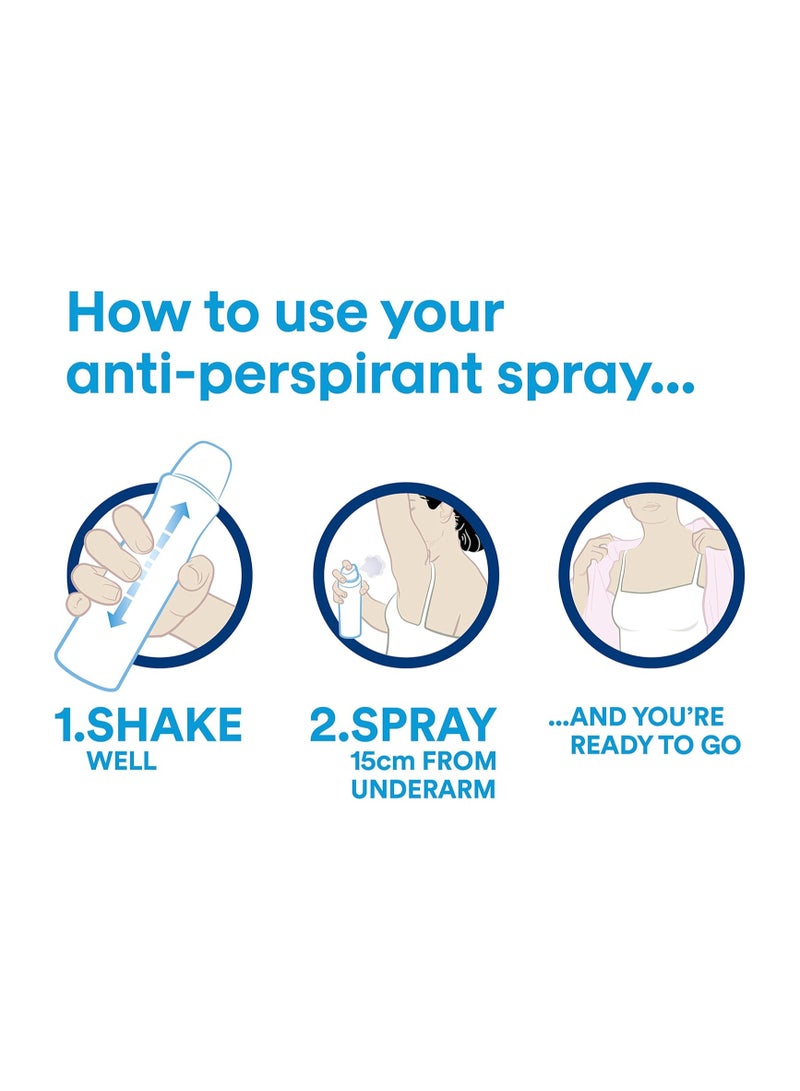 Dove Go Fresh Apple & White Tea Deodorant Spray – 250ml  - Image 2