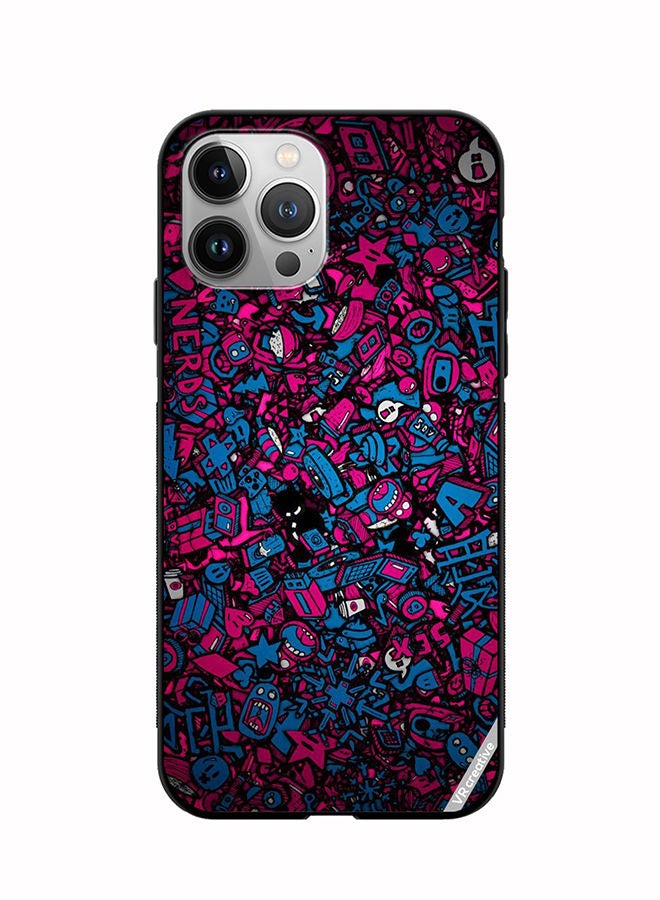 VR CREATIVE Protective Case Cover For Apple iPhone 11 Pro Mini Cartoons Design Multicolour  - Image 1