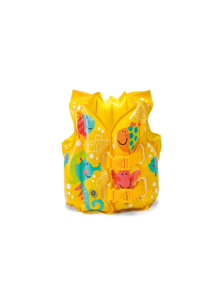 INTEX Tropical Buddies Inflatable Life Jacket 41x30cm - Image 1