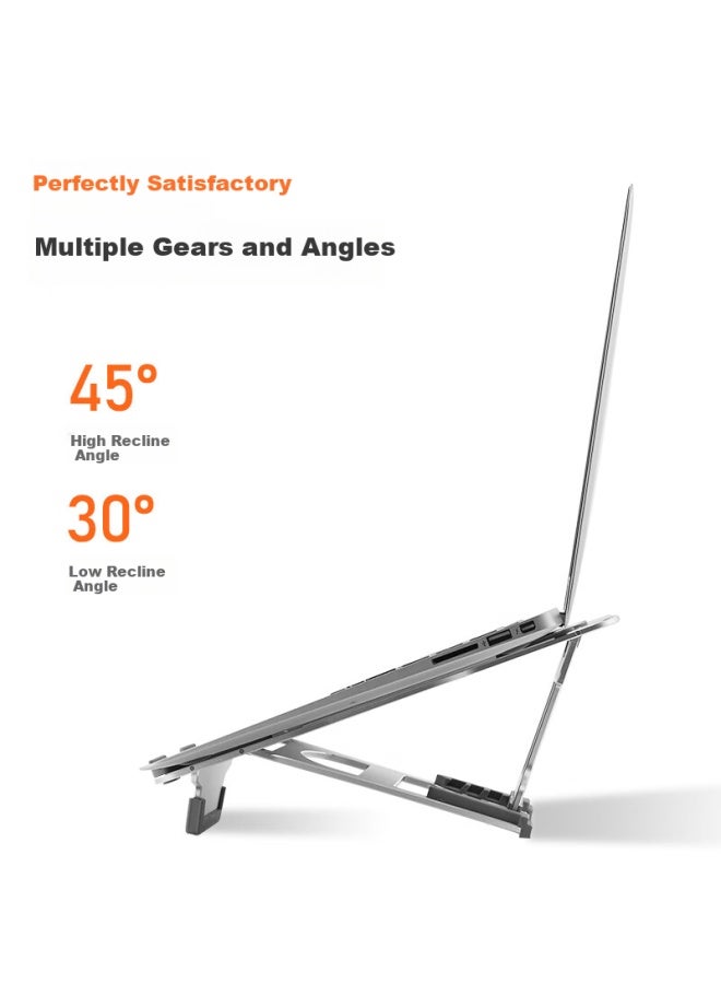 Ecola Laptop Stand 11-level Adjustable Aluminum Alloy Non-slip Stand For Douzhan Zhan 7000, Xiaoxin Pro14, Titan 18pro, Tablet Stand A24sv - Image 4