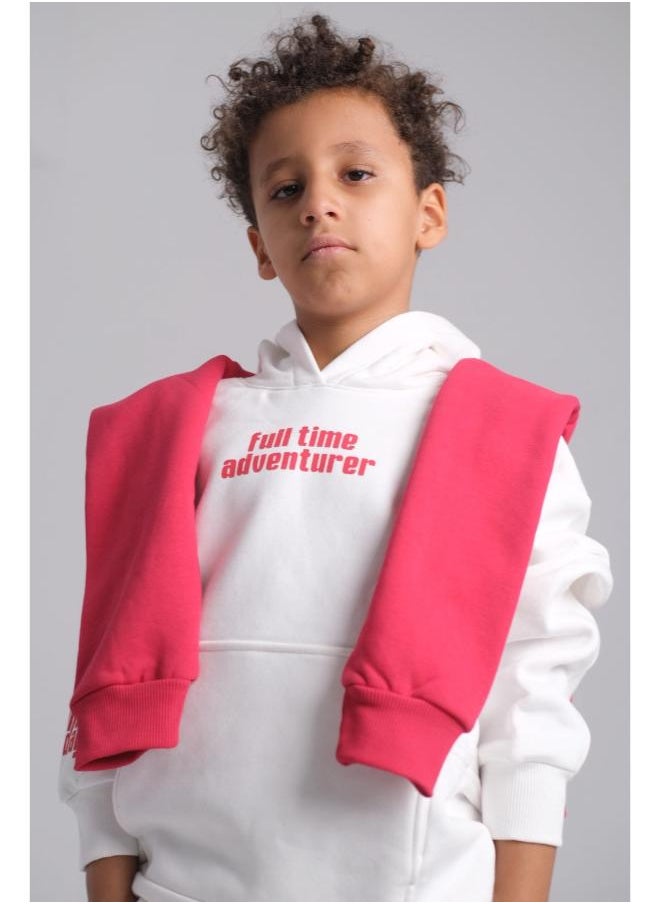 playmore Unisex "Full Time Adventurer" Long-Sleeved Hoodie  - Image 3