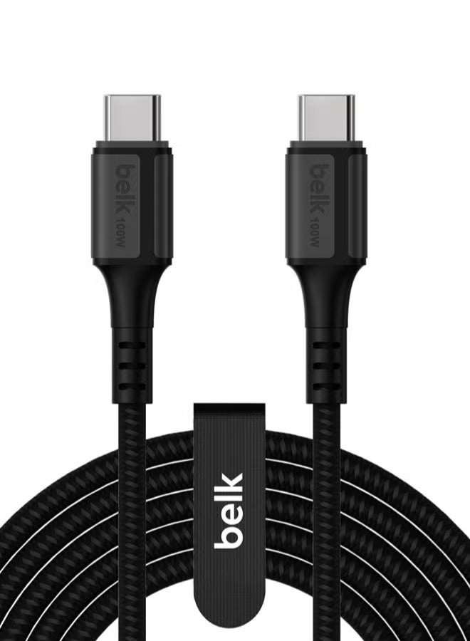 Belk Type C Cable, 100W, Fabric, 1.2M