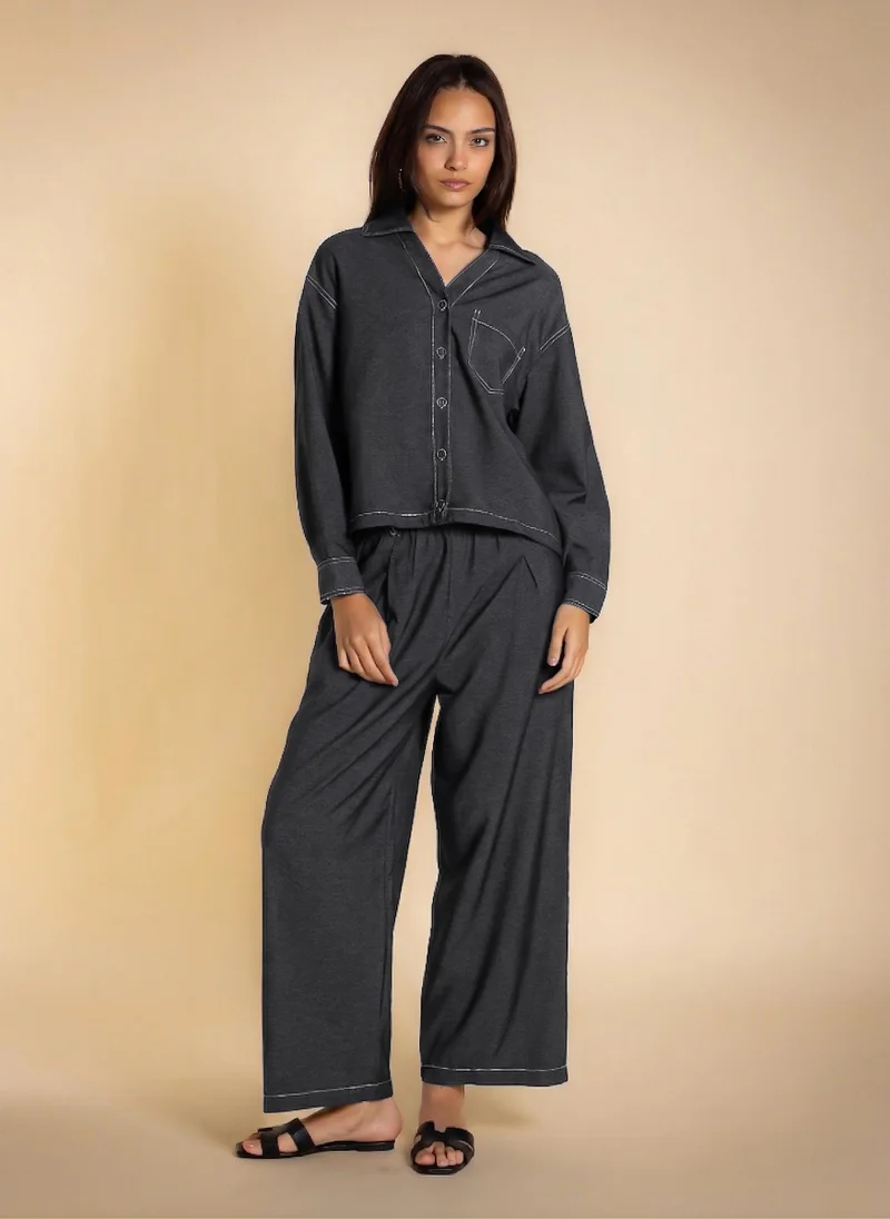 SHAPES LIGHTWEIGHT COMFORT SHIRT SET