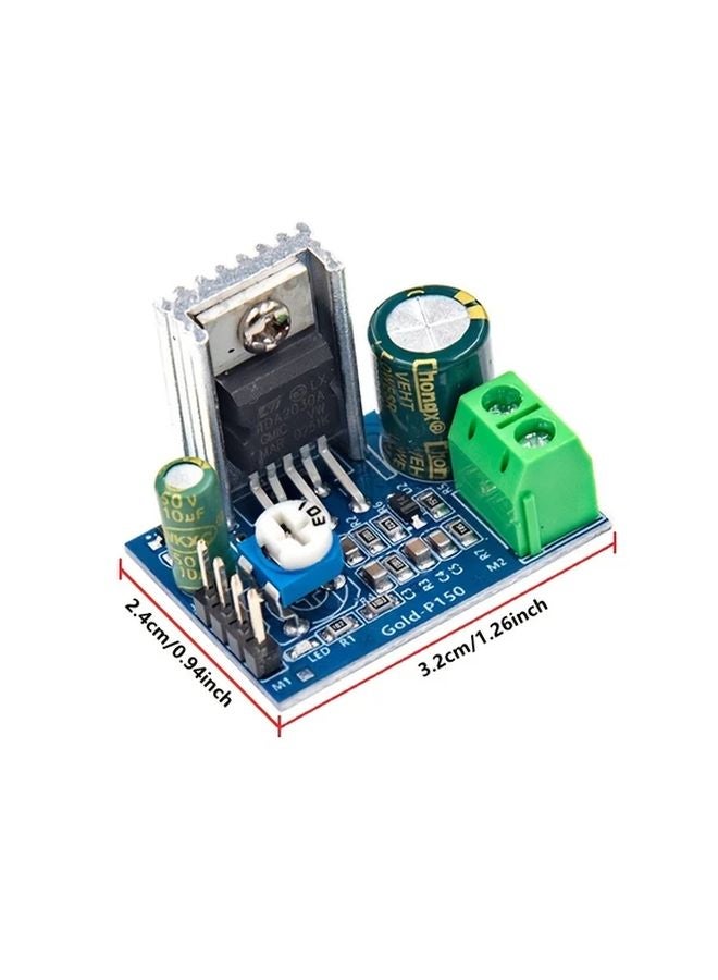 2pcs TDA2030 Single Channel Digital Amplifier Board 18W Mini Audio DIY Speaker - Image 3