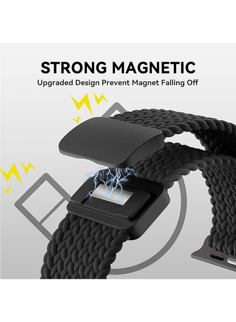 X-level 3Pcs Nylon Watchband Replacement Bracelet for iWatch Series 10/11 46mm,Compatible with iWatch Band 49mm 45mm 44mm 42mm,Sport Strap Replacement WristBands for iWatch Series 9 8 7 6 5 4 ultra 2 ultra 3 ultra SE SE 2 SE 3 - Image 2