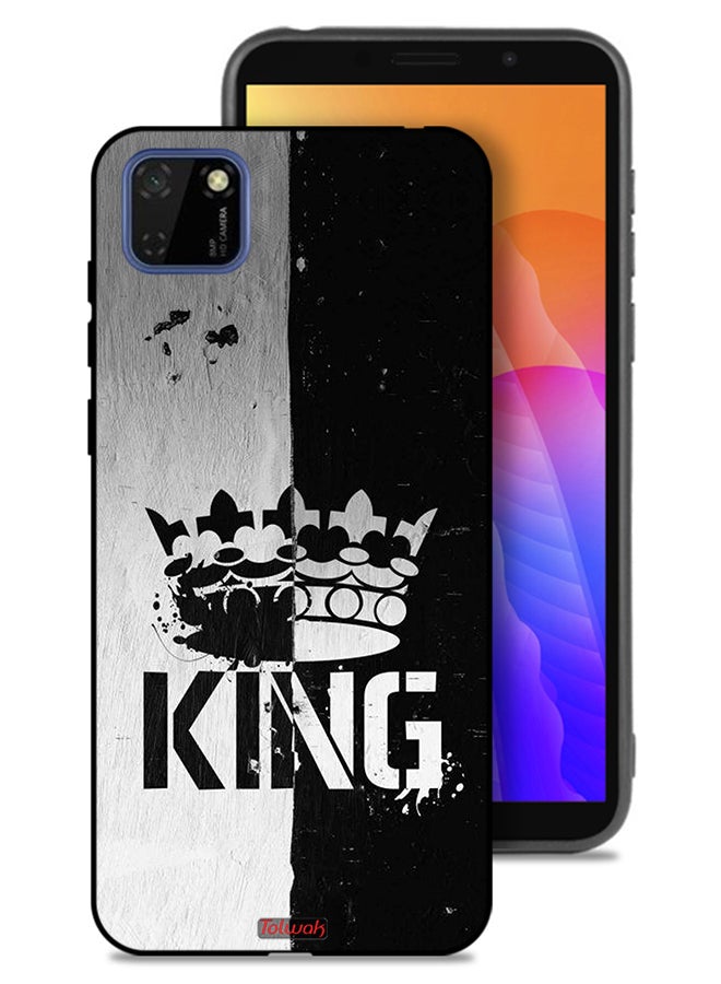 Tolwak Huawei Y5p Protective Case Cover King Vintage - Image 1